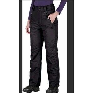 FREE SOLDIER Insulated Pants Medium Black Womens Outdoor Snow Ski Waterproof XS